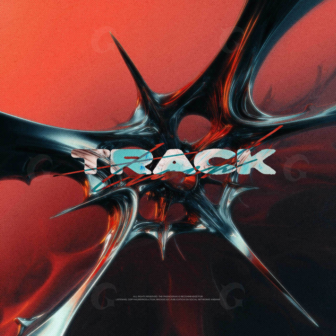 Spiky metallic structure