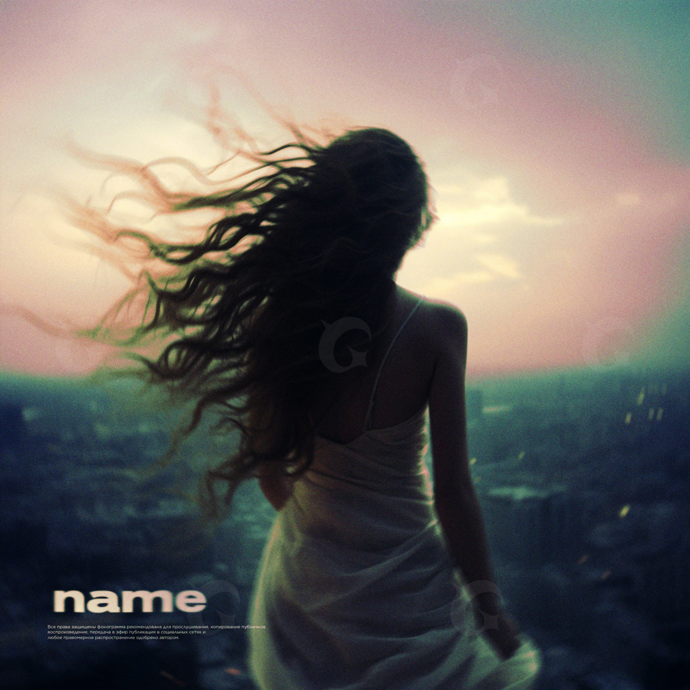 Woman standing overlook