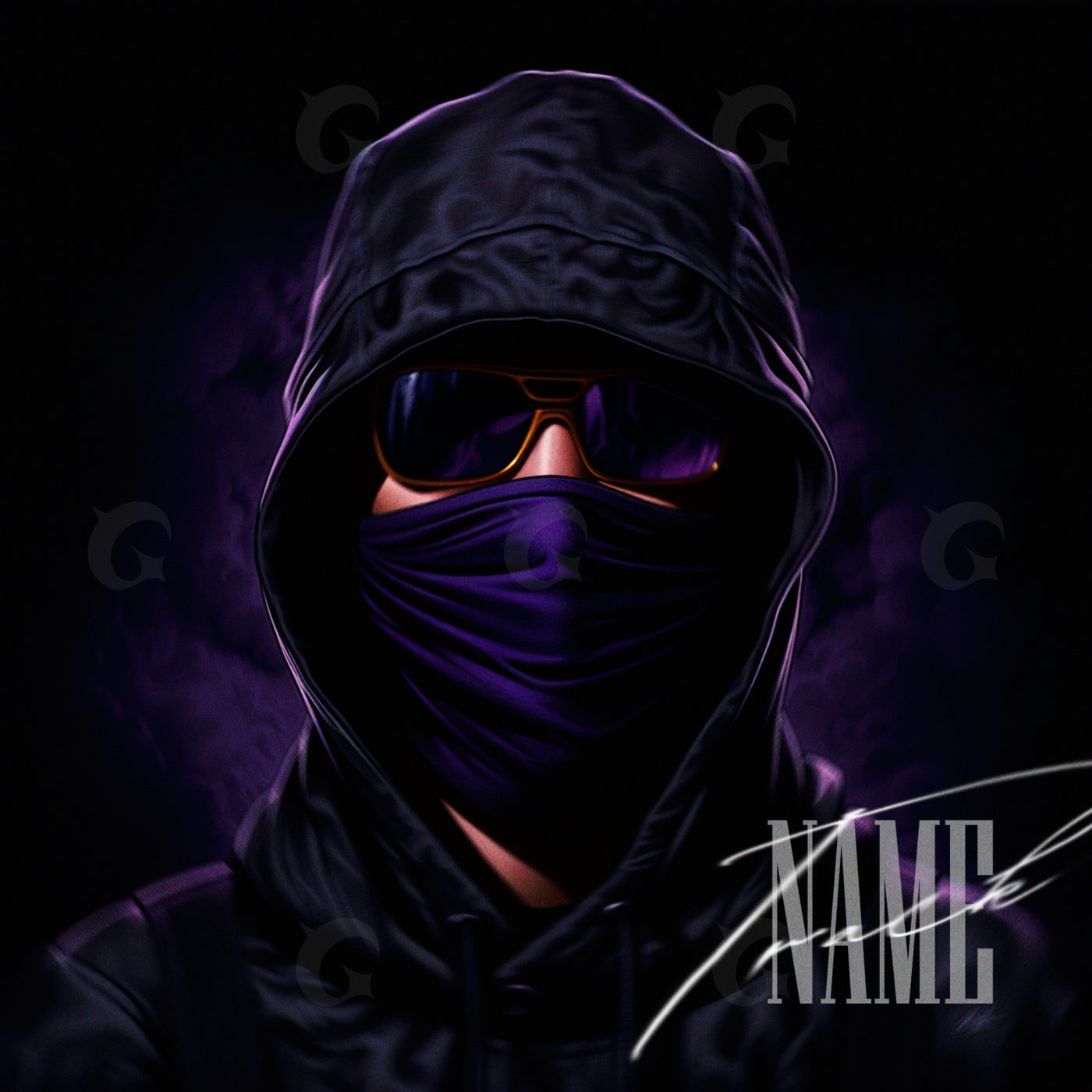 Midnight masked vigilante