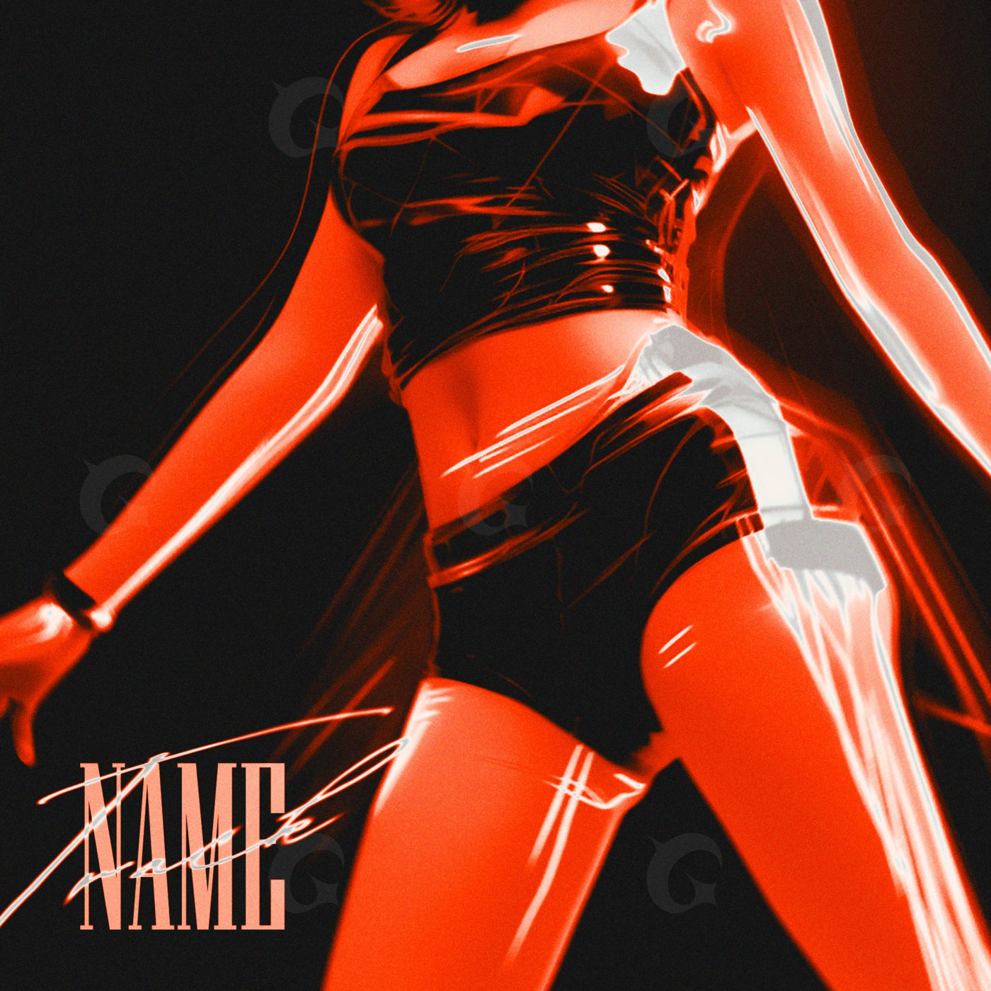 Neon night dancer