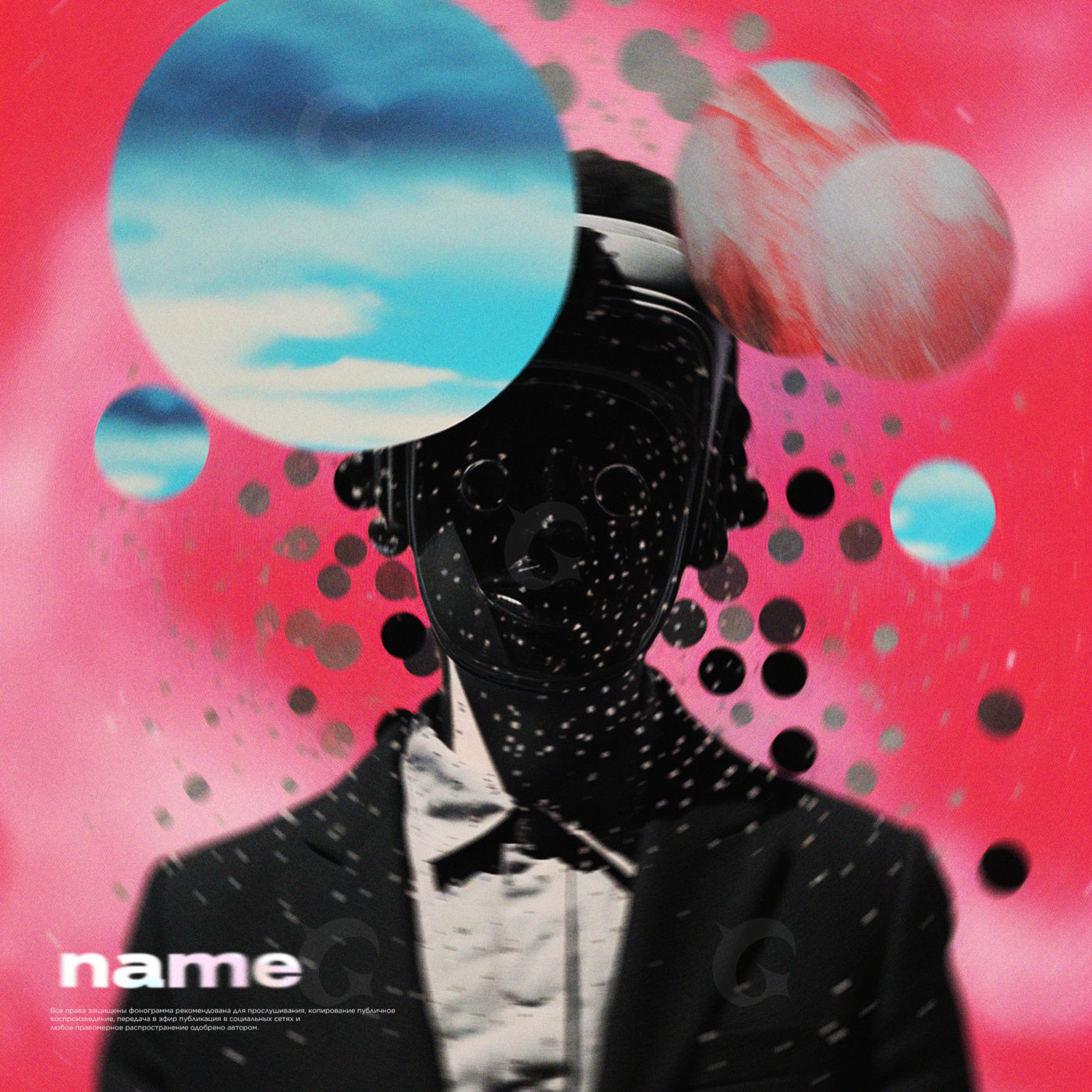 Masked cosmic gentleman