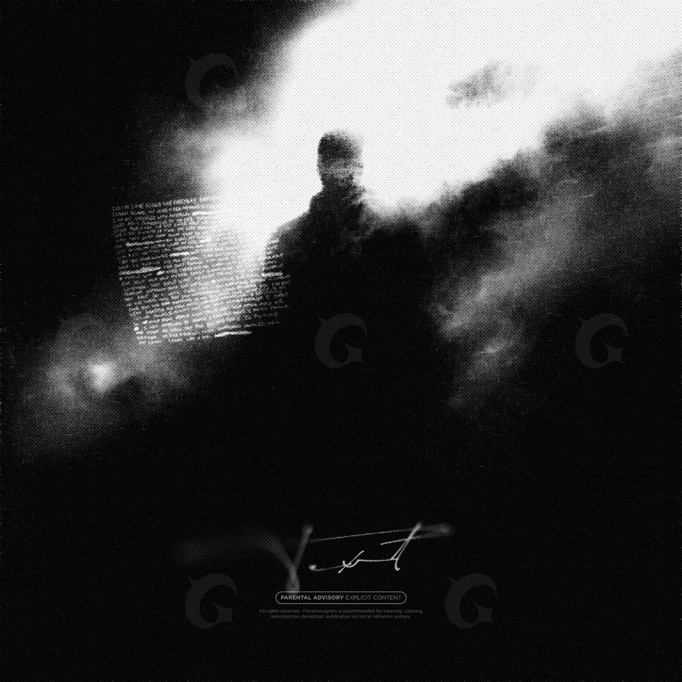 Man in smoke