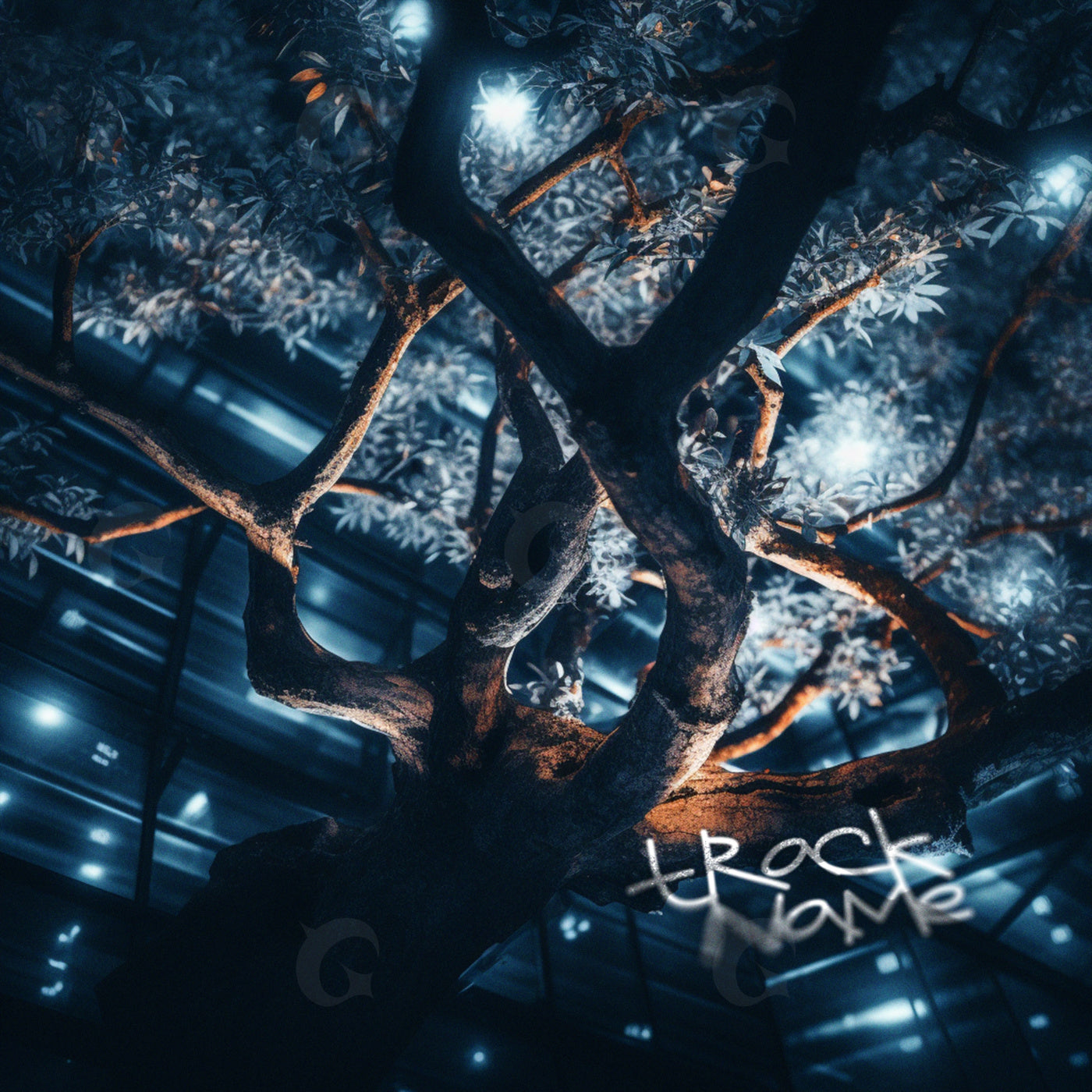 Midnight tree canopy