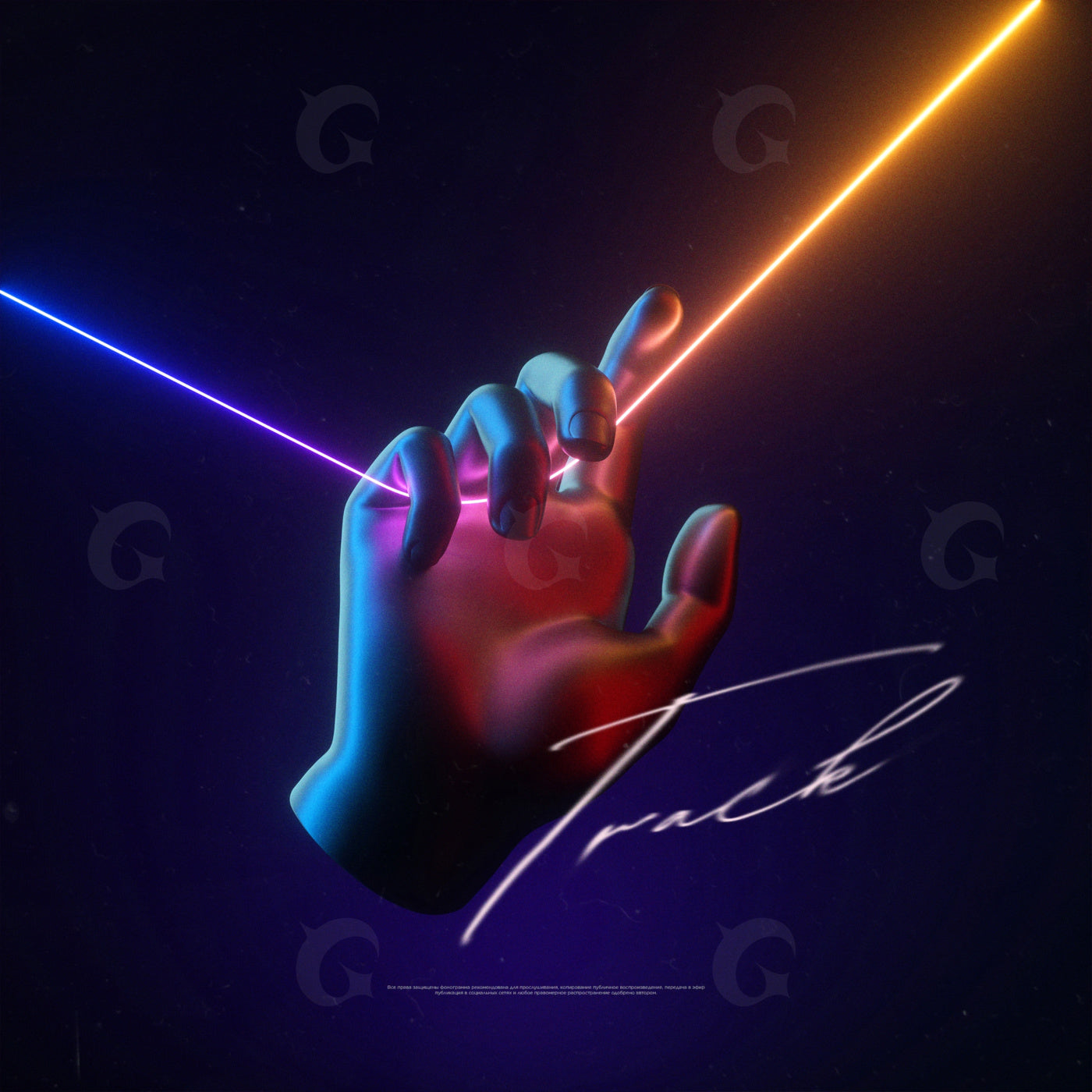 Hand grasping light