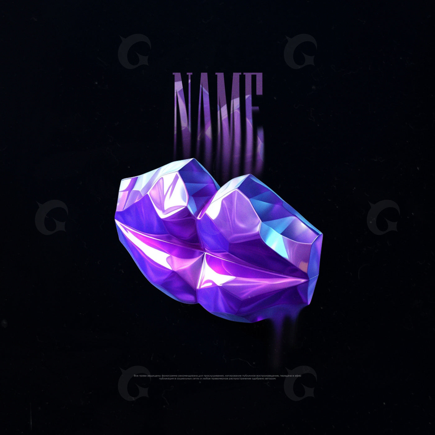 Crystalline floating lips