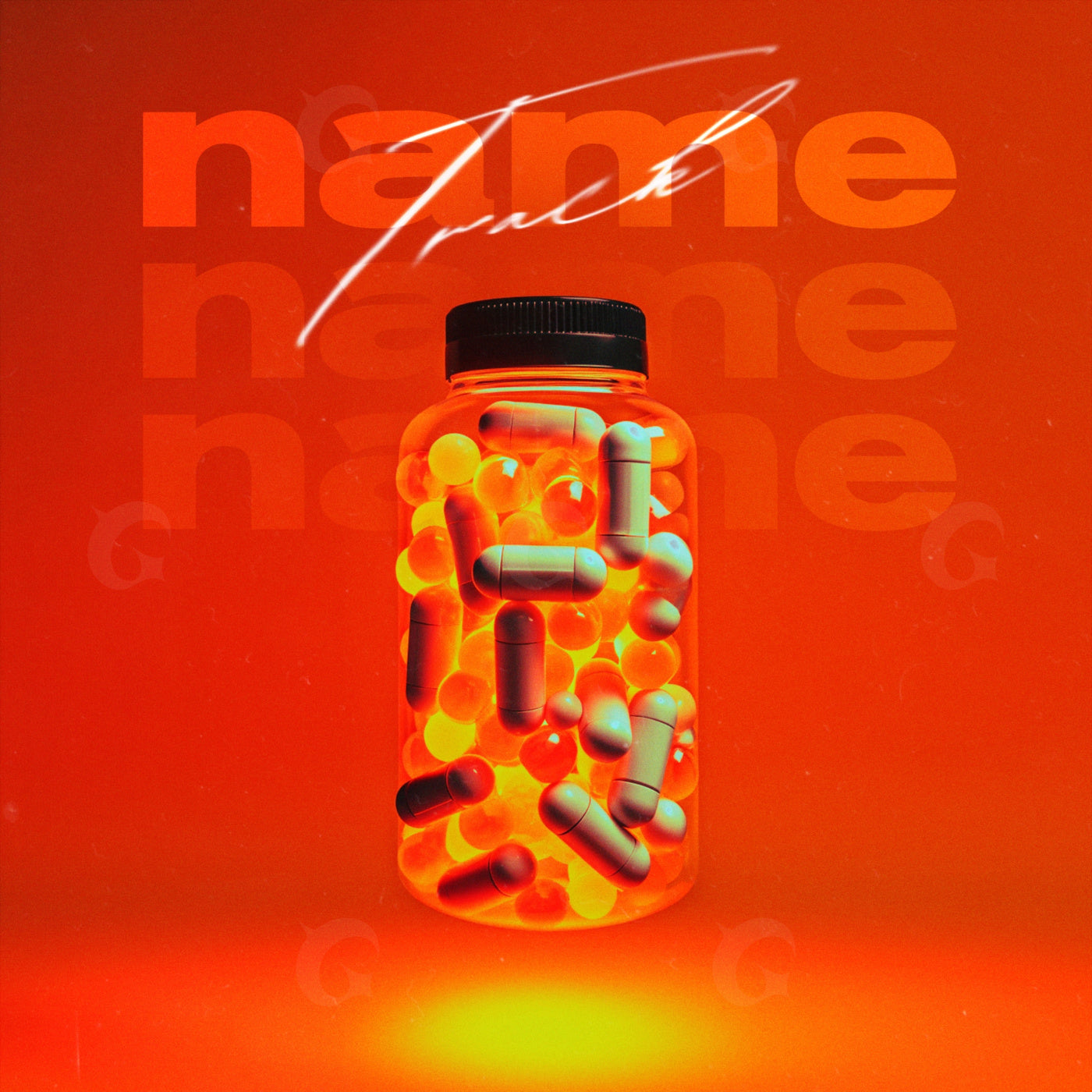Bottle of capsules