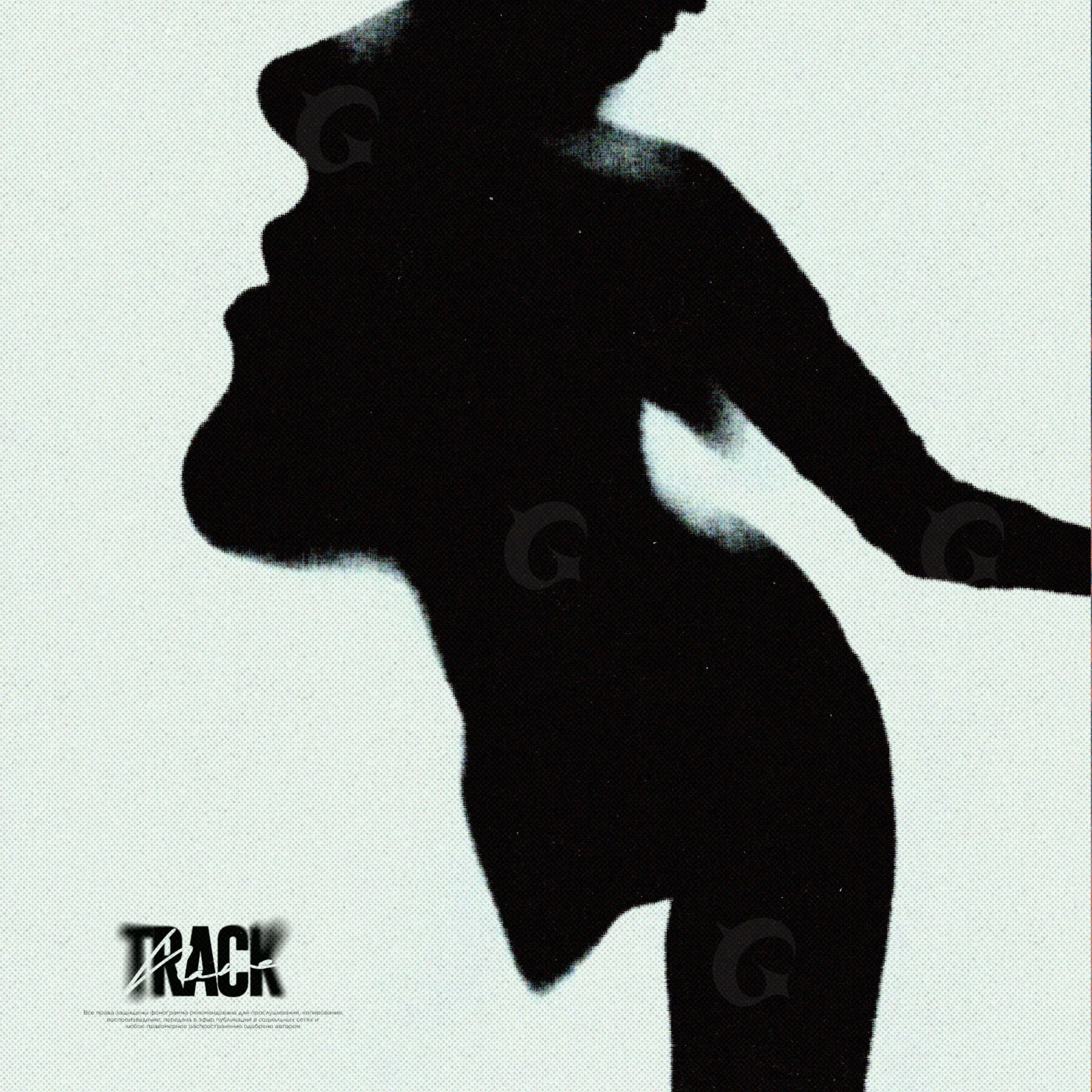 Silhouette woman pose