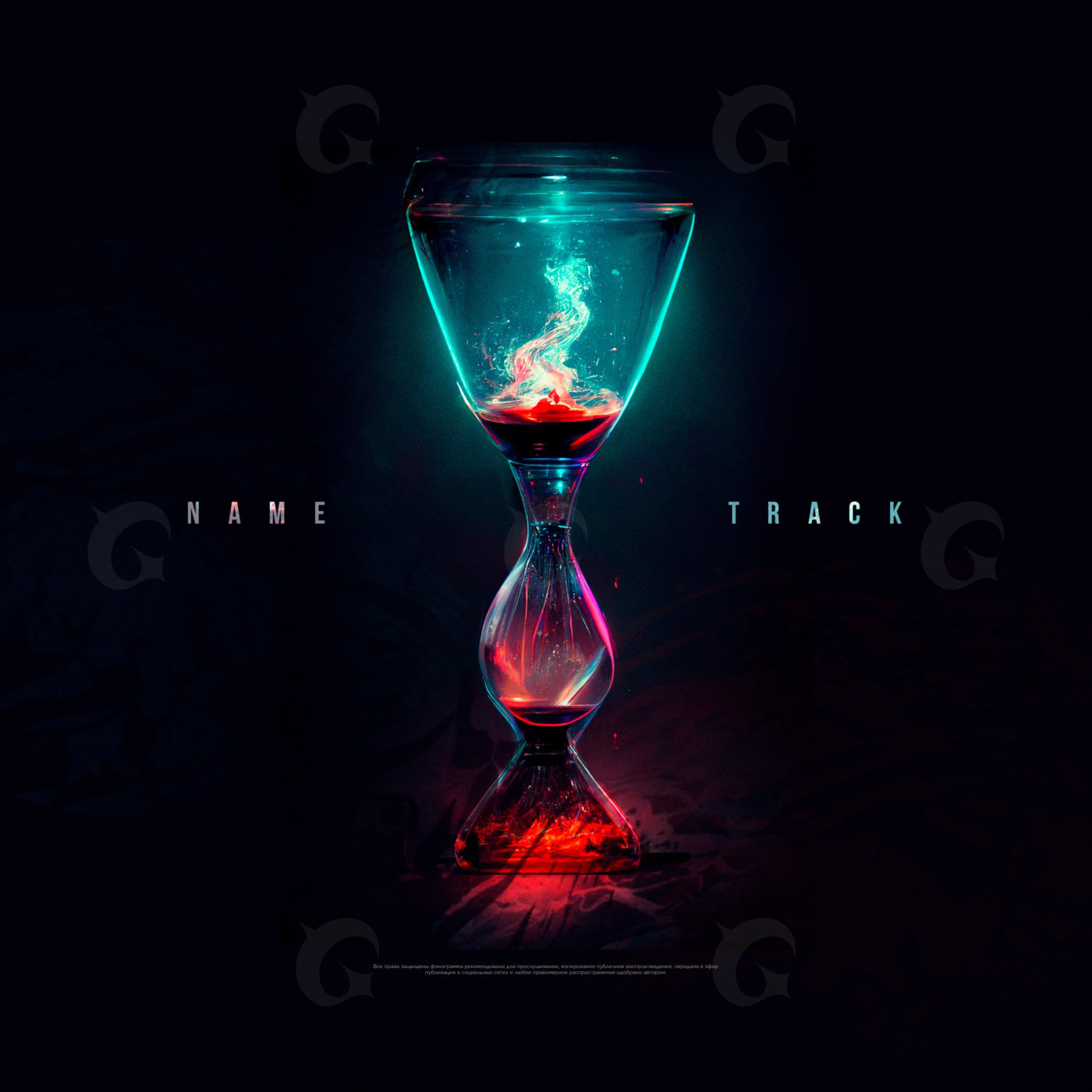 Hourglass flame echo