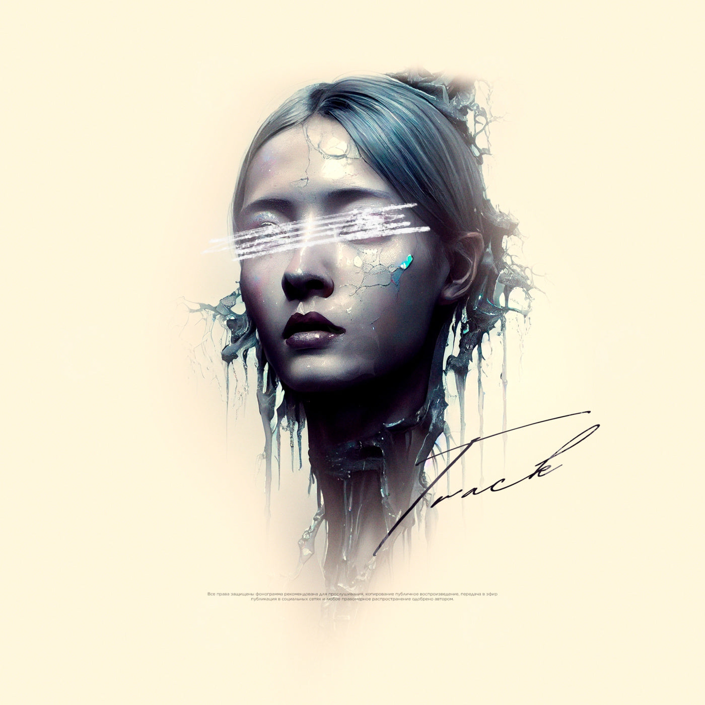 Silent fractured gaze
