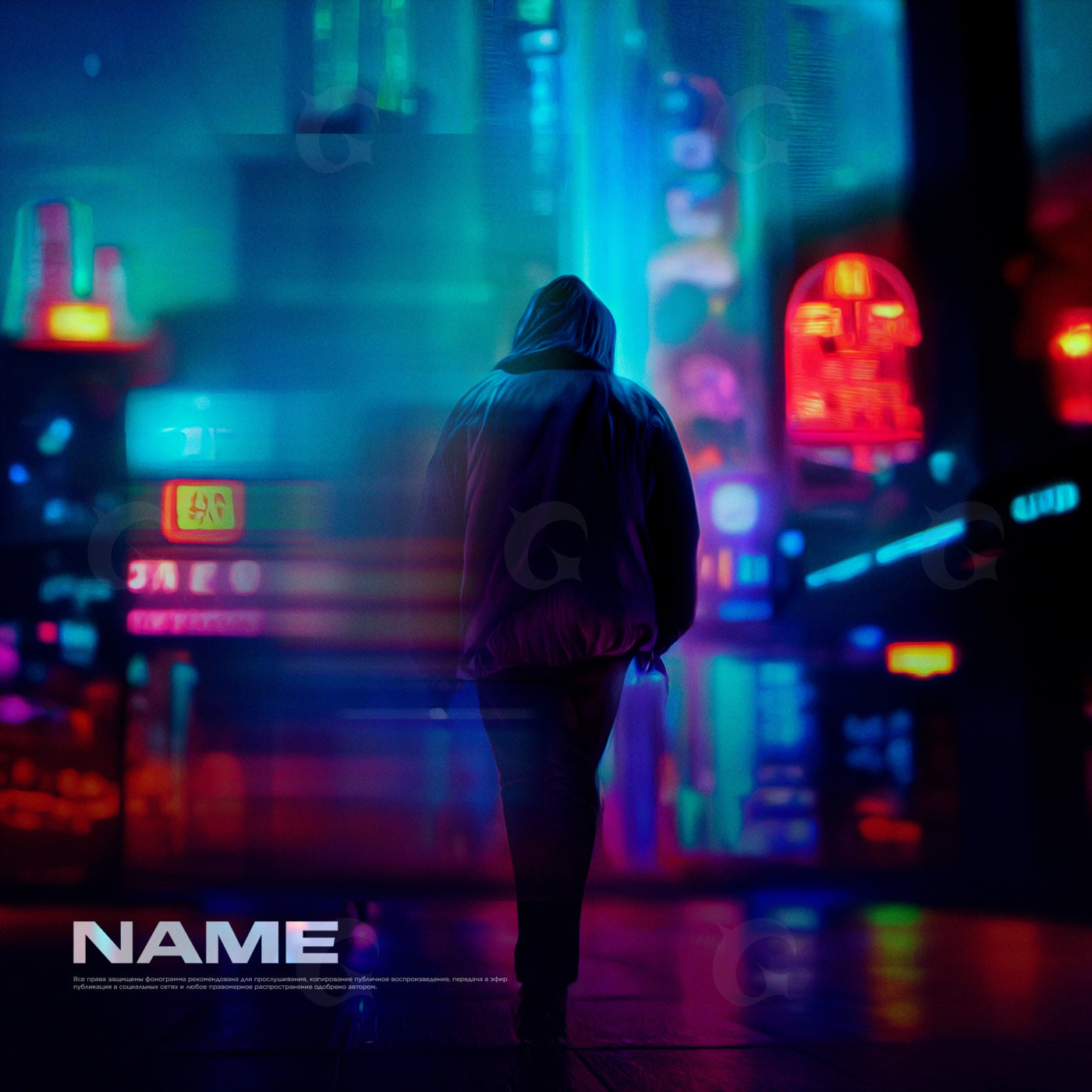 Midnight city walker