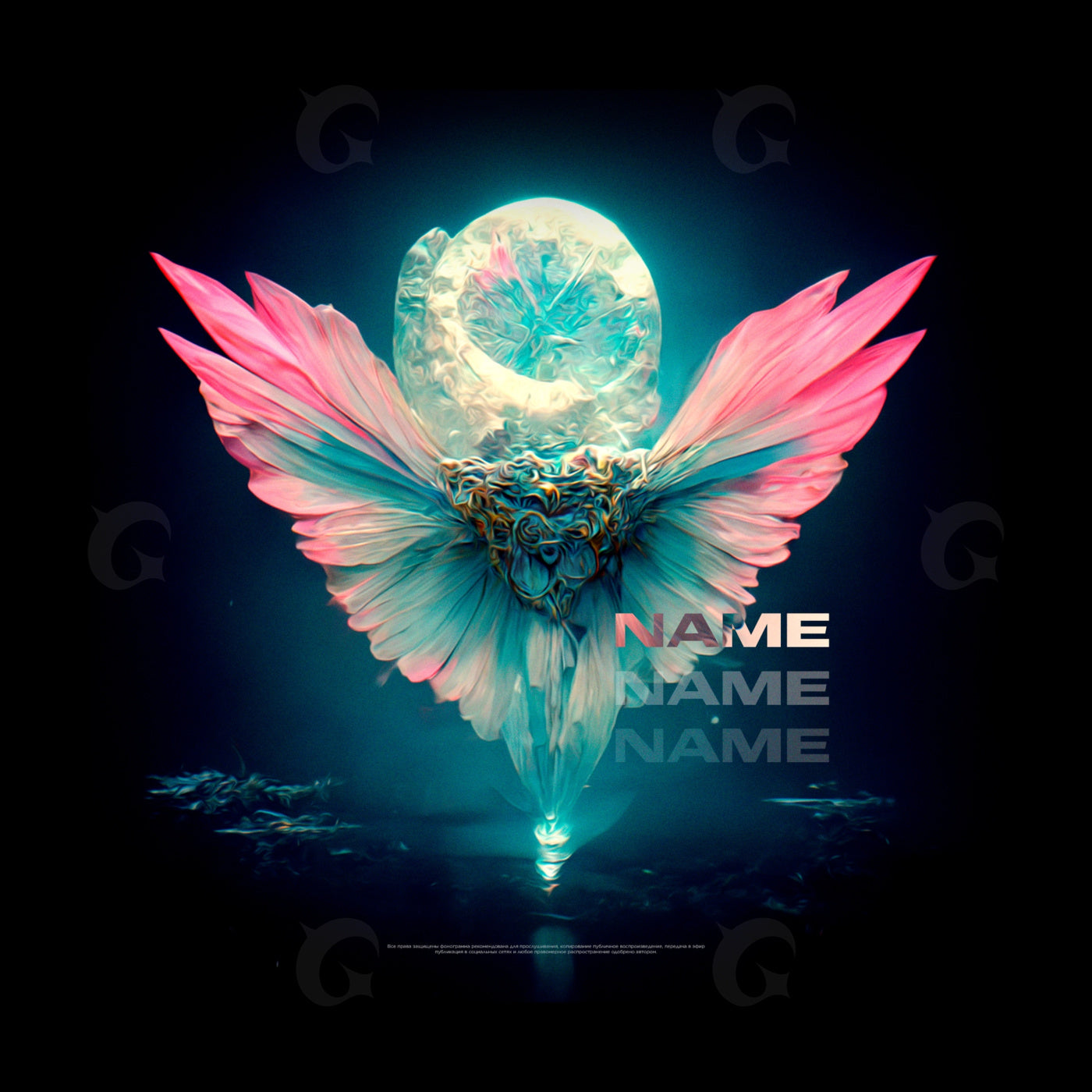 Moonlight petal wings