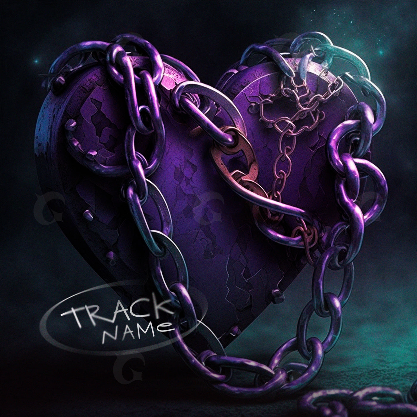 Chained broken heart