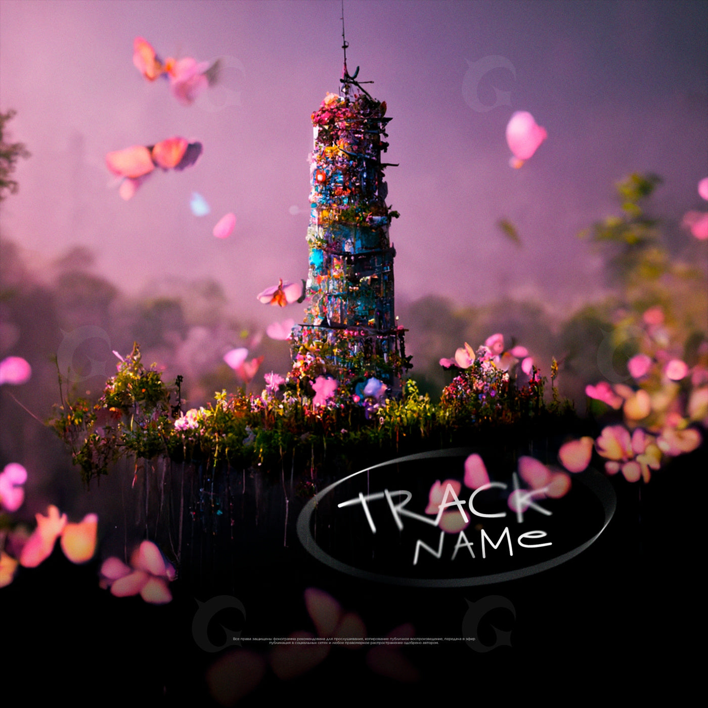 Tower of petals