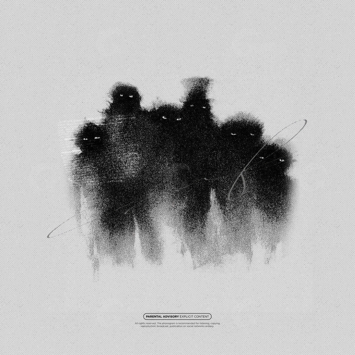 Shadowed hollow figures