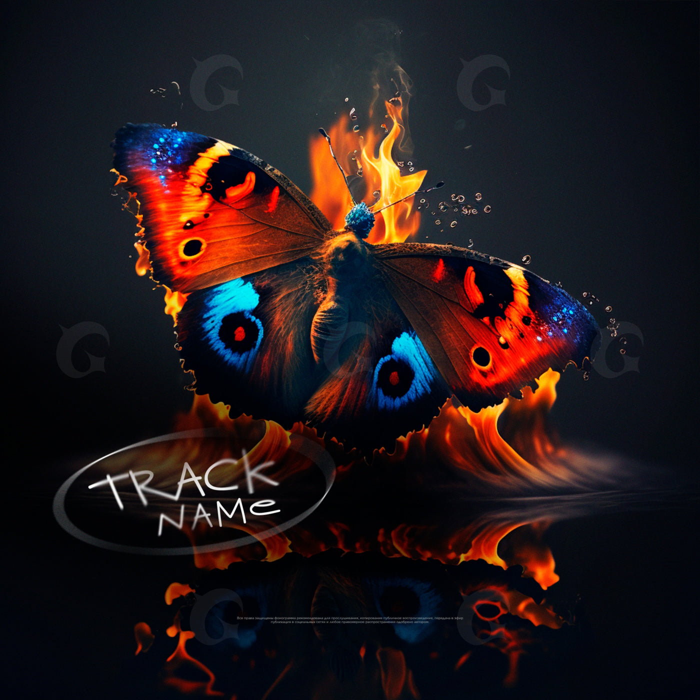 Flame winged moth