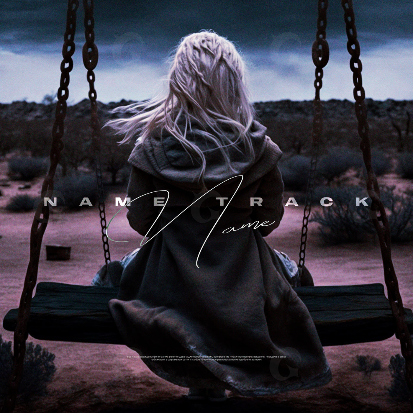 Alone on swing
