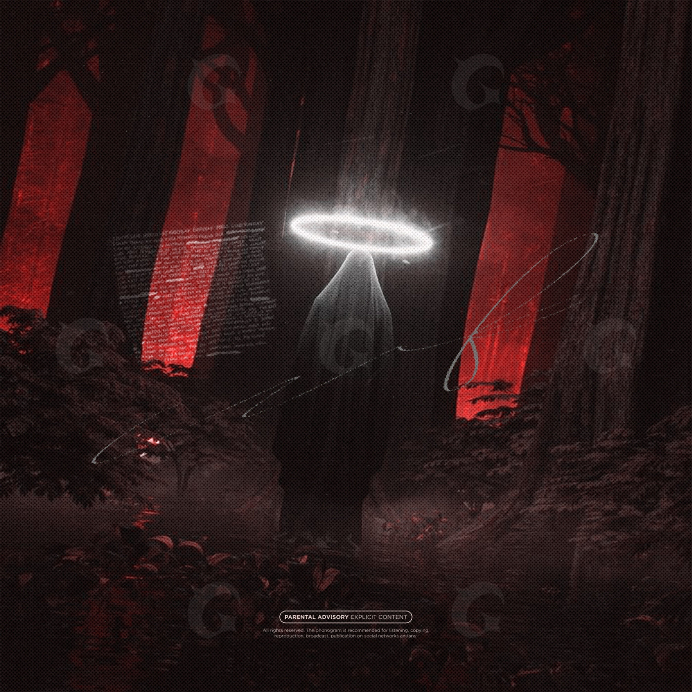 Haloed forest phantom