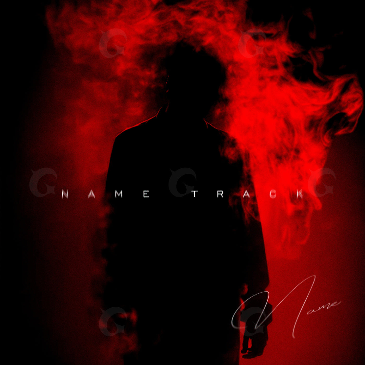 Shadowed with smoke