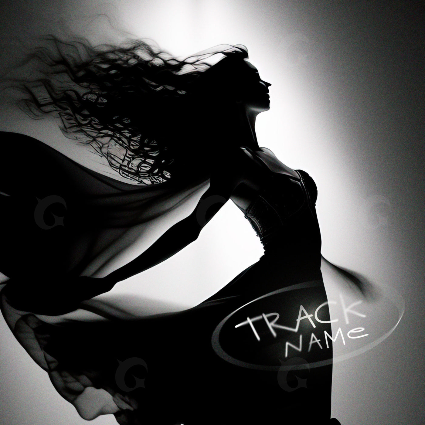 Silhouette of motion