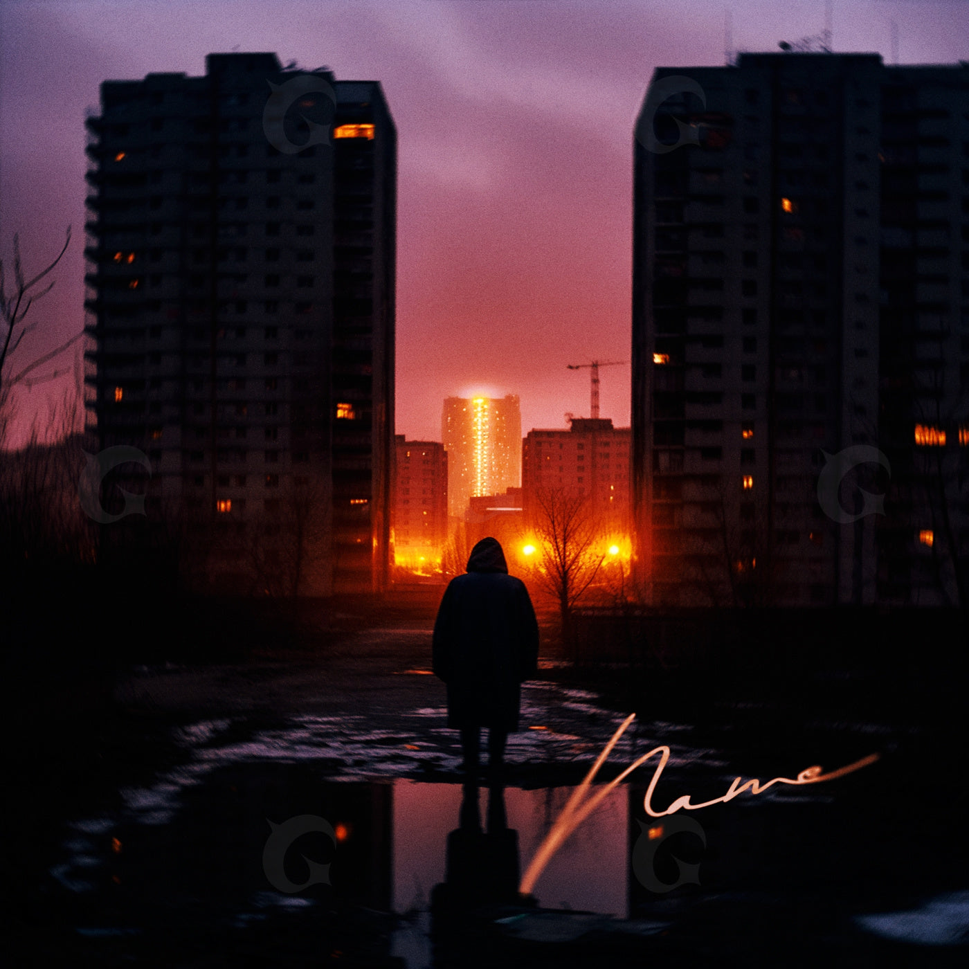 Alleyway toward light