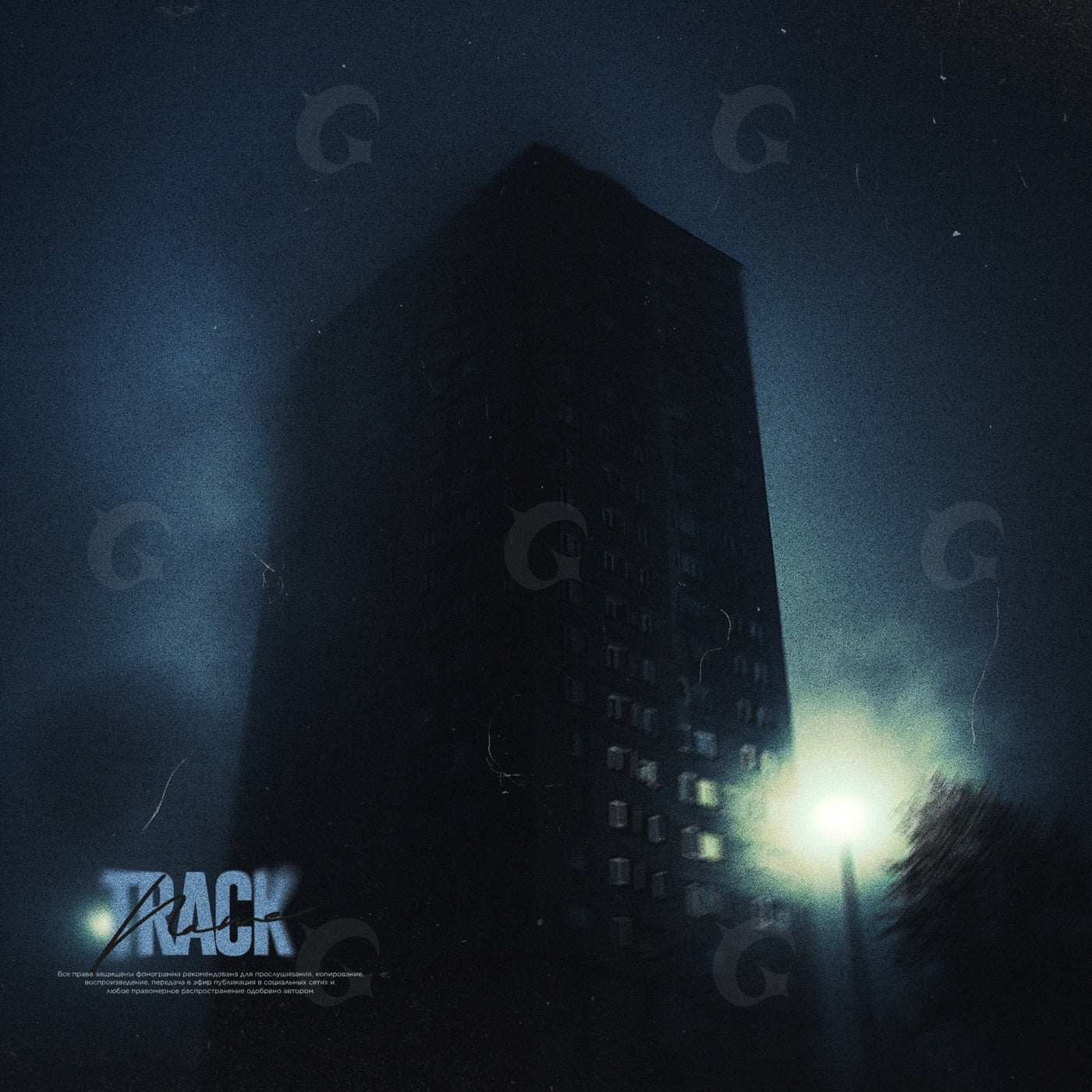 Midnight tower shadows