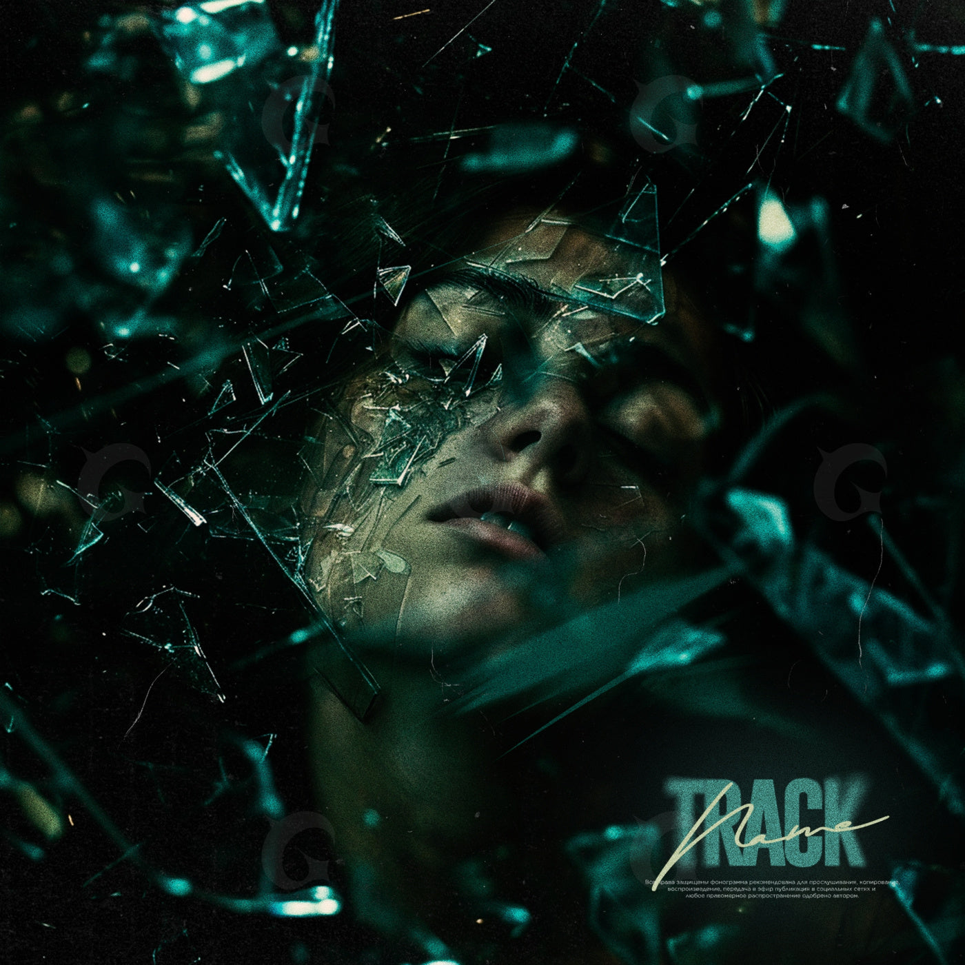 Shattered mirror silence