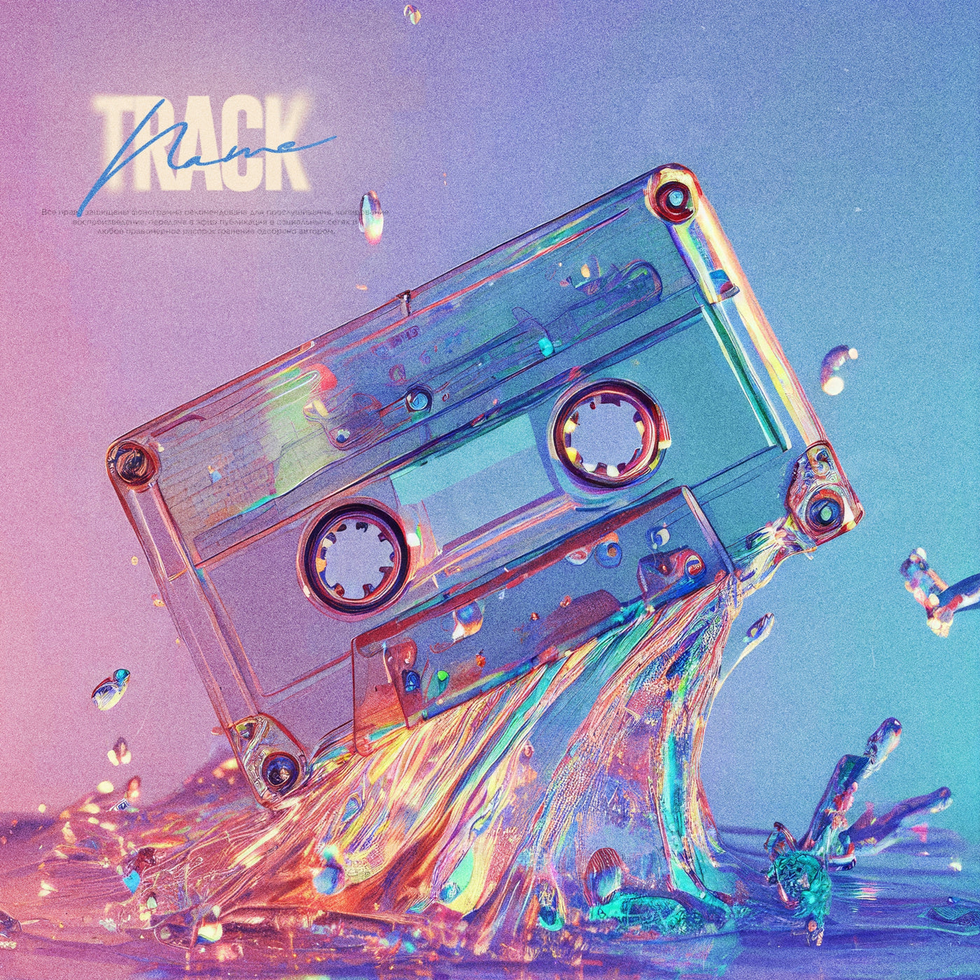 Melting tape wave