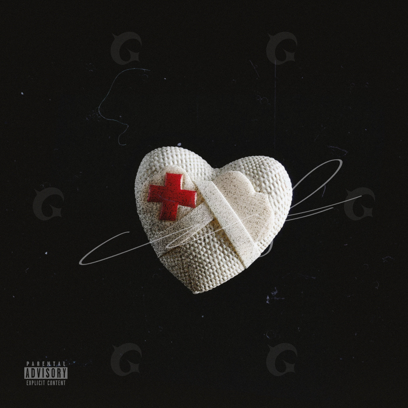 Mended heart bandage