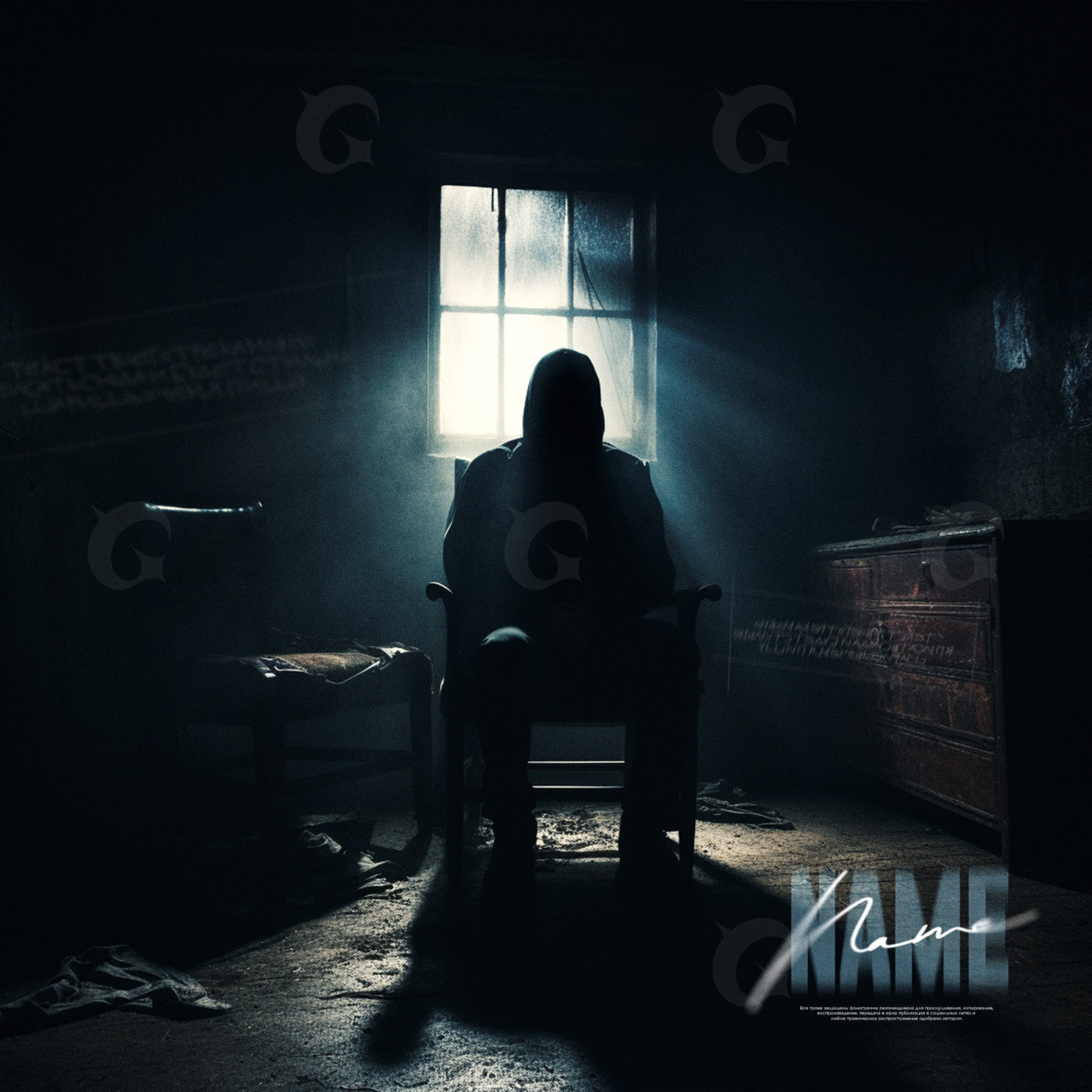 Alone in chair