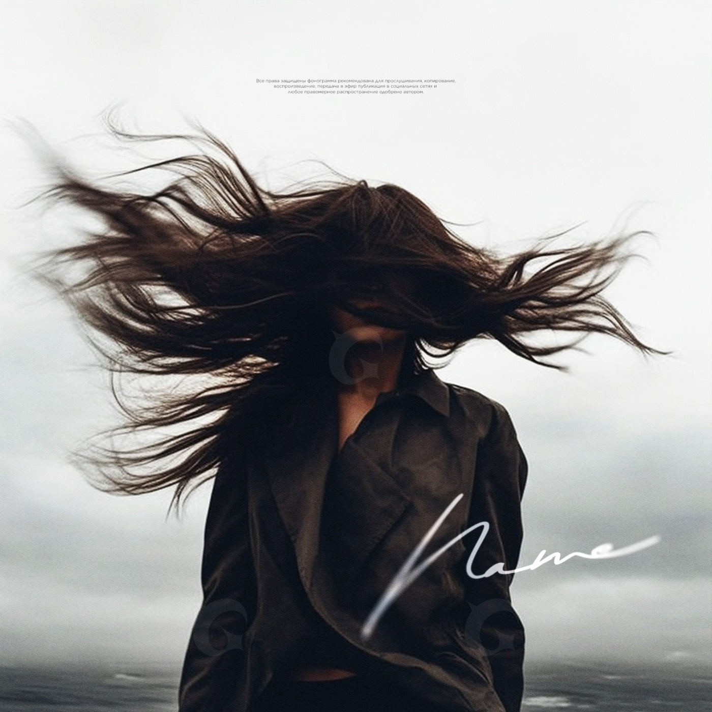 Windswept hair silence