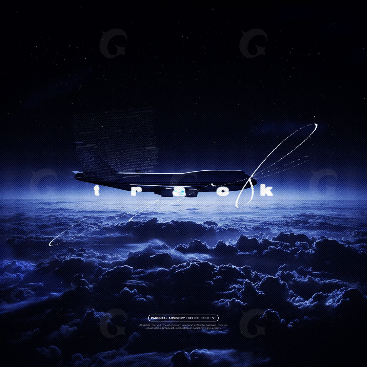 Midnight flight overclouds