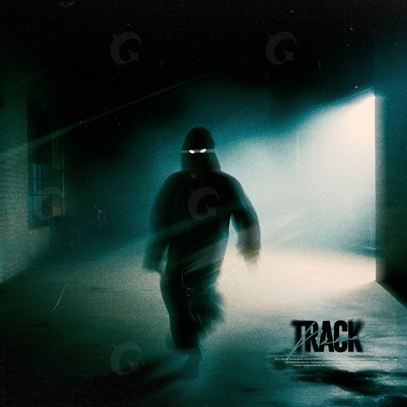 With glowing eyes