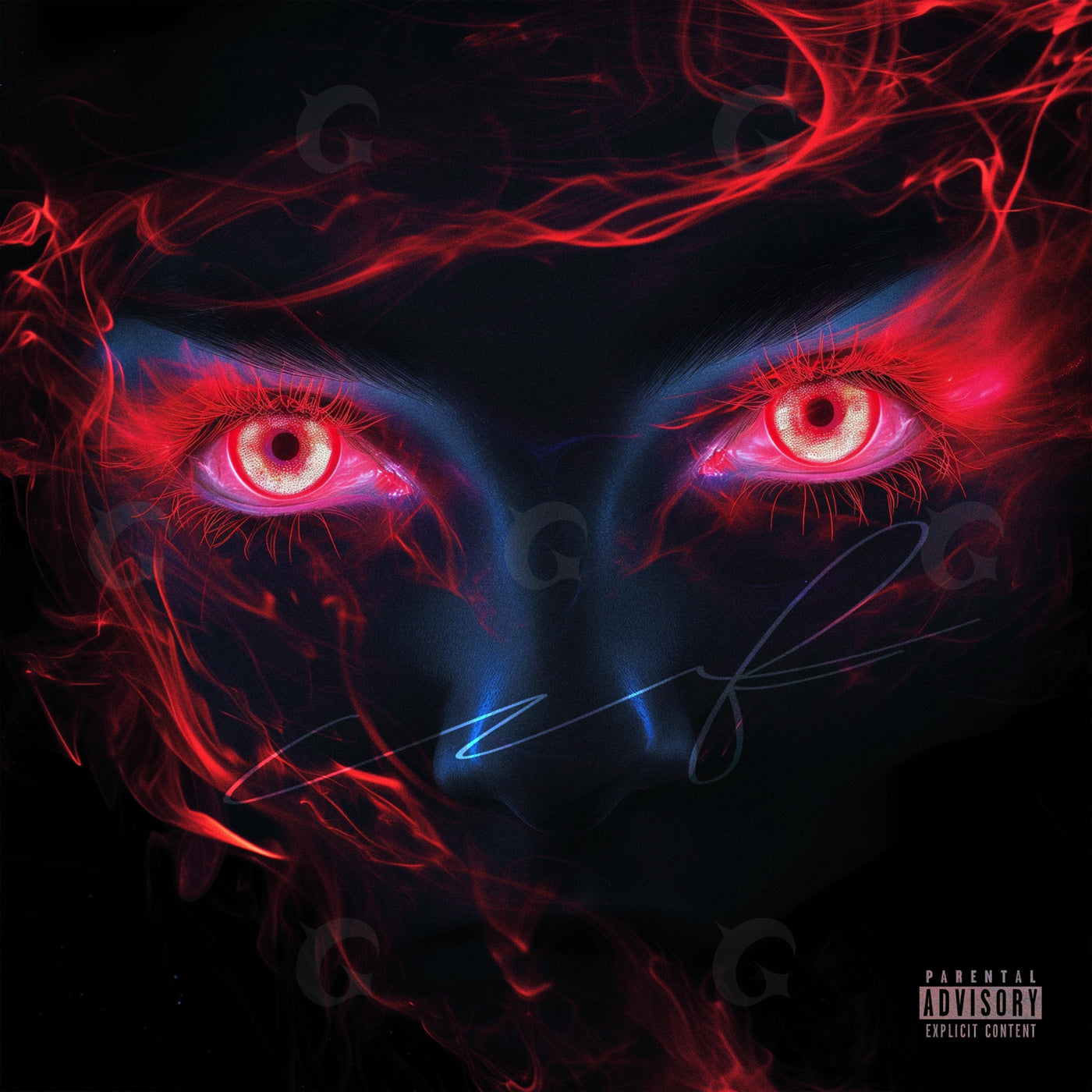 Eyes of flame