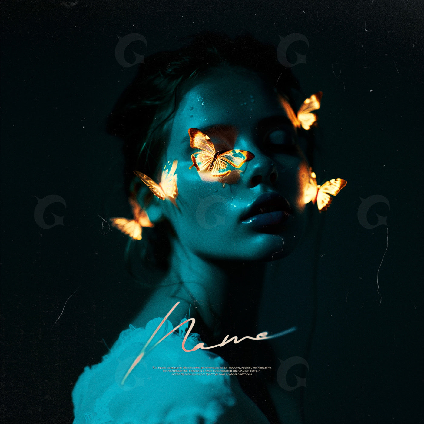 Butterfly face dream