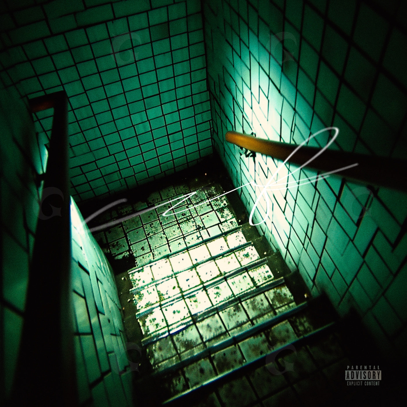 Tile staircase descent