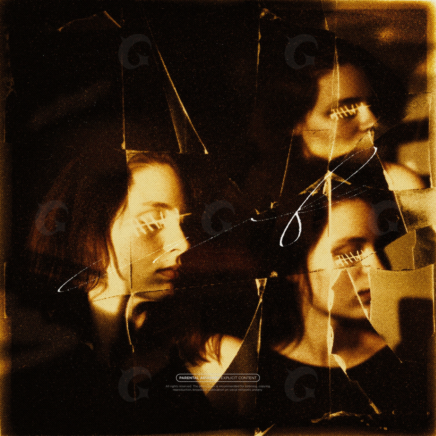 Fractured mirror faces