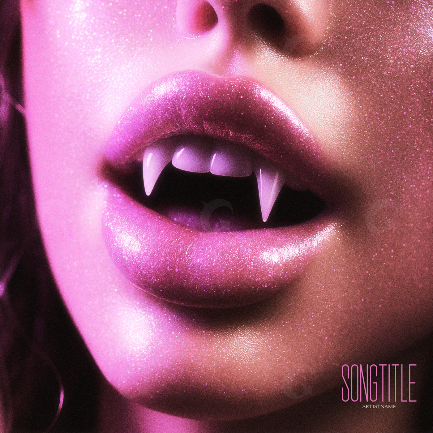 Gleaming vampire kiss