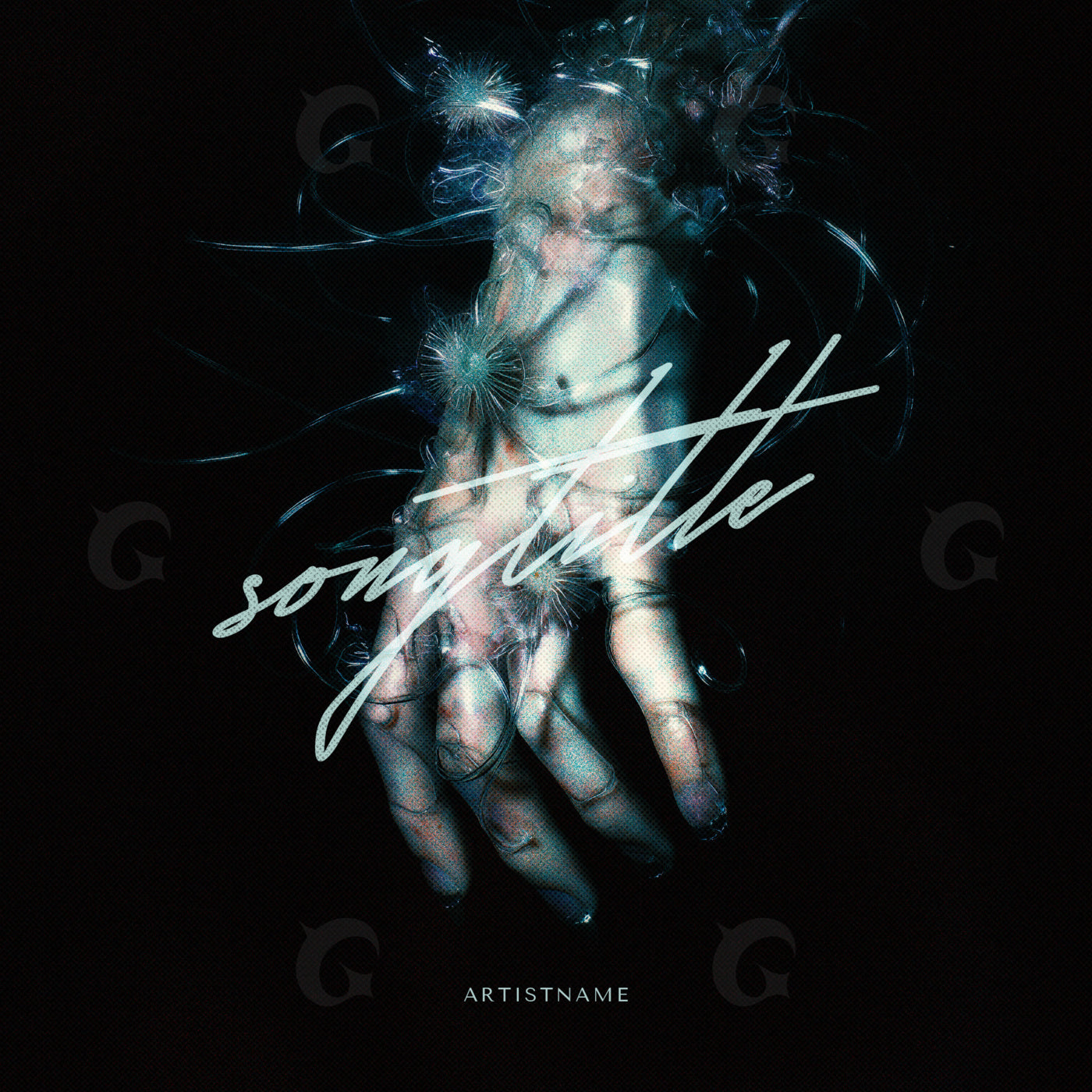 Hand entangled lights