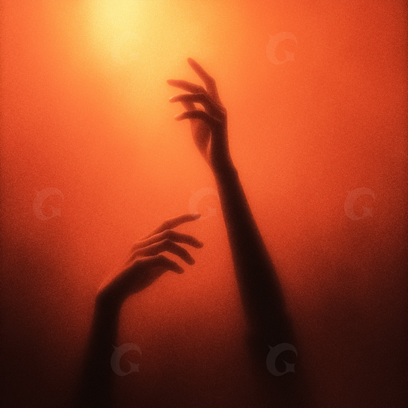 Reaching toward light