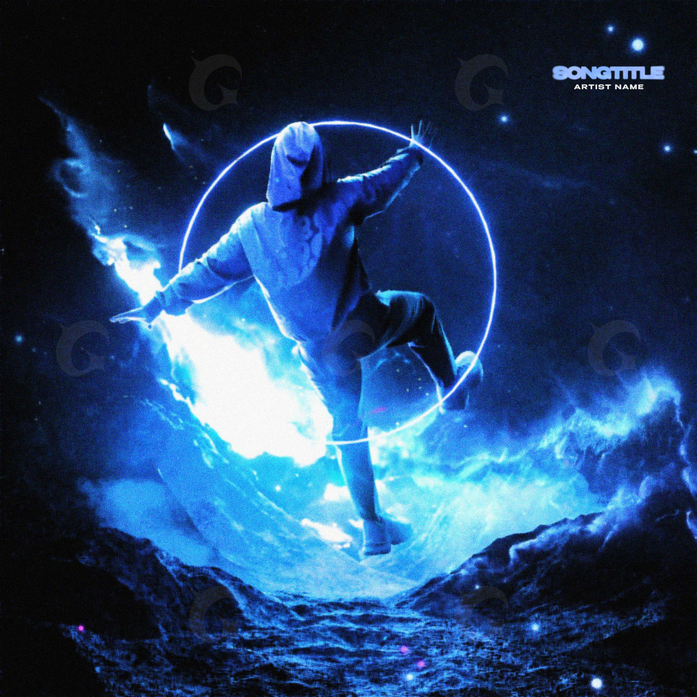 Midnight neon leap