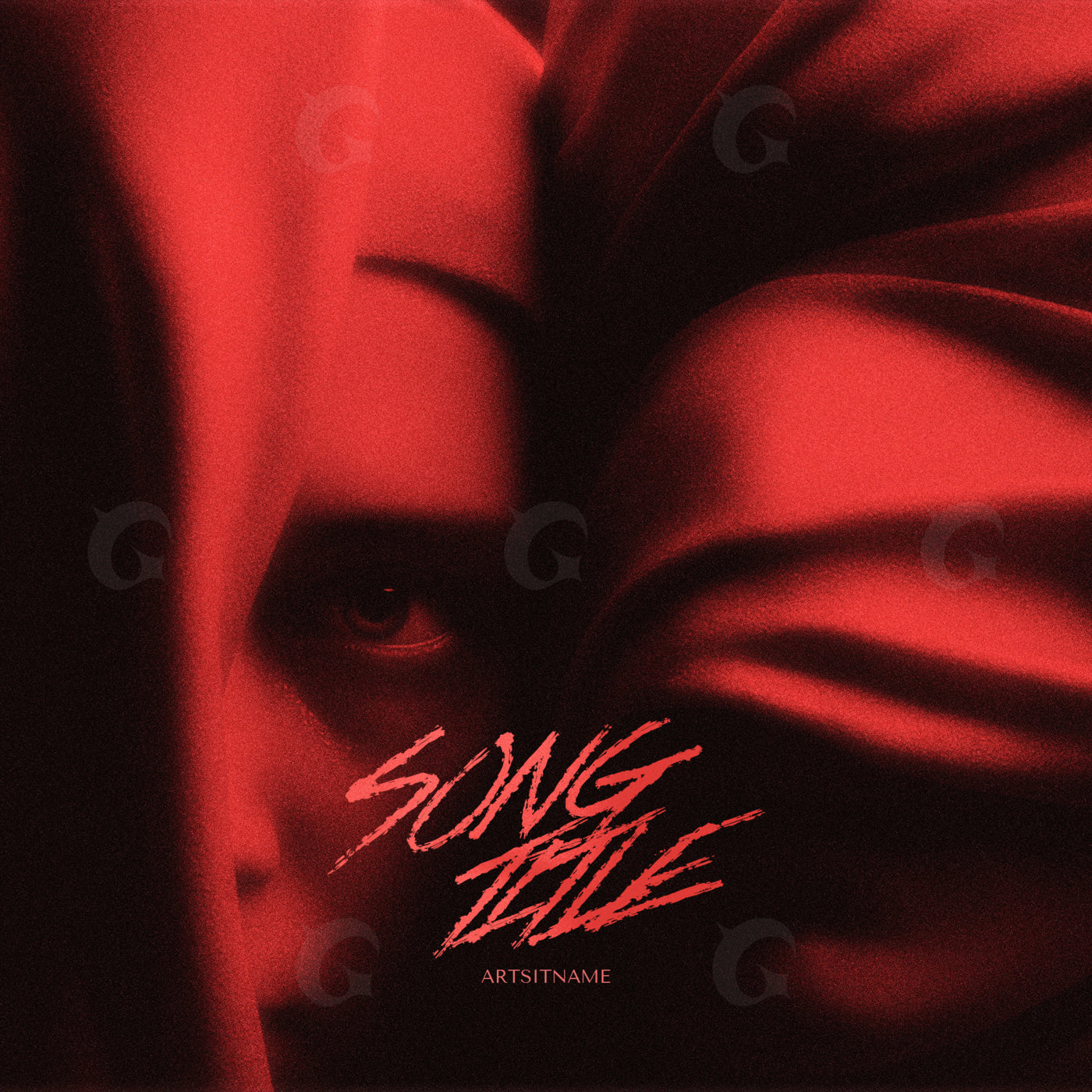 Veiled silent gaze