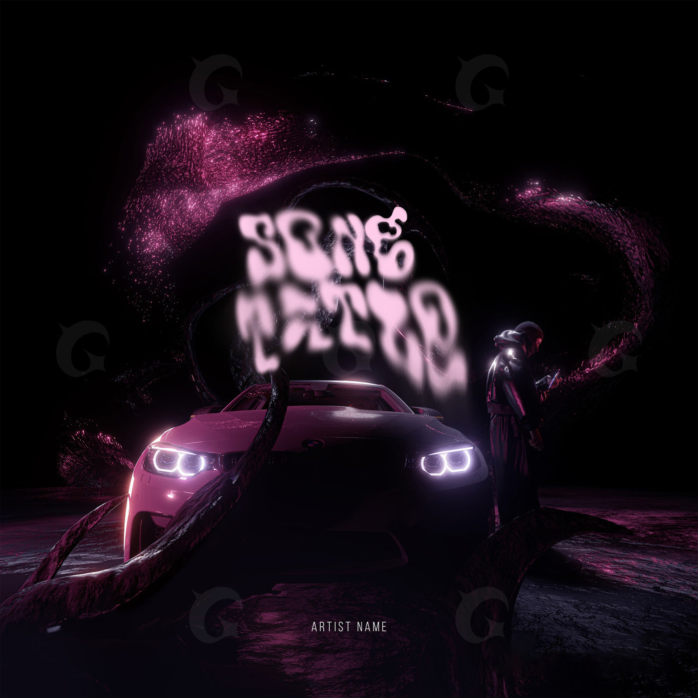 Midnight neon drive