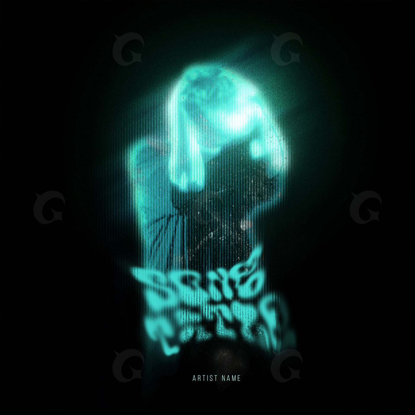 Neon skull drifter