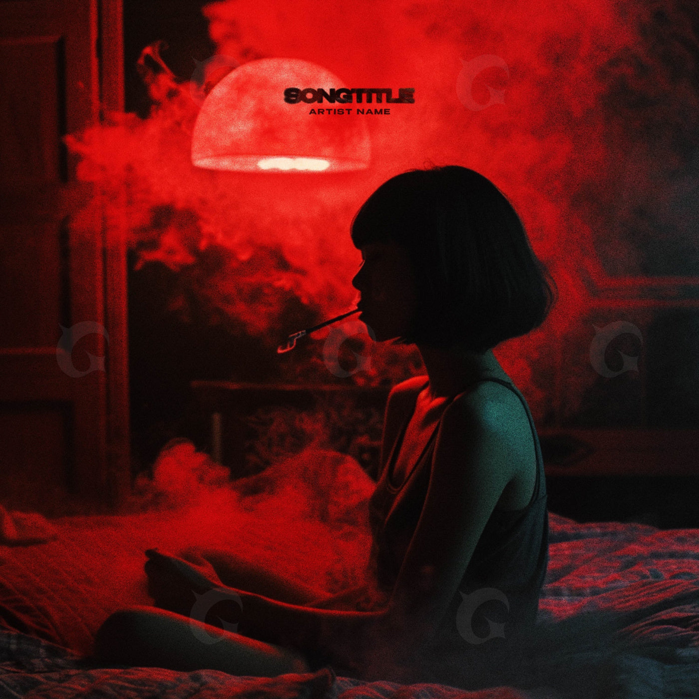 Midnight smoke room