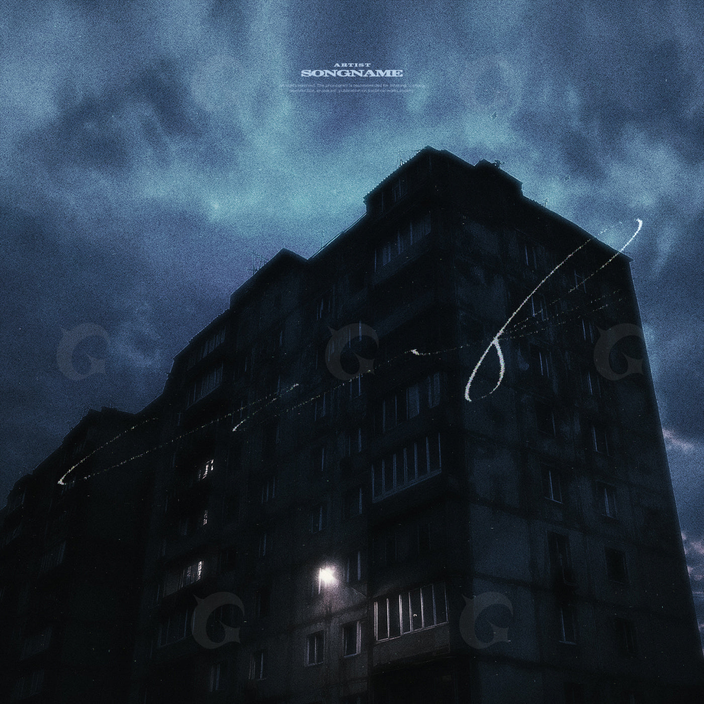 Midnight tower silence