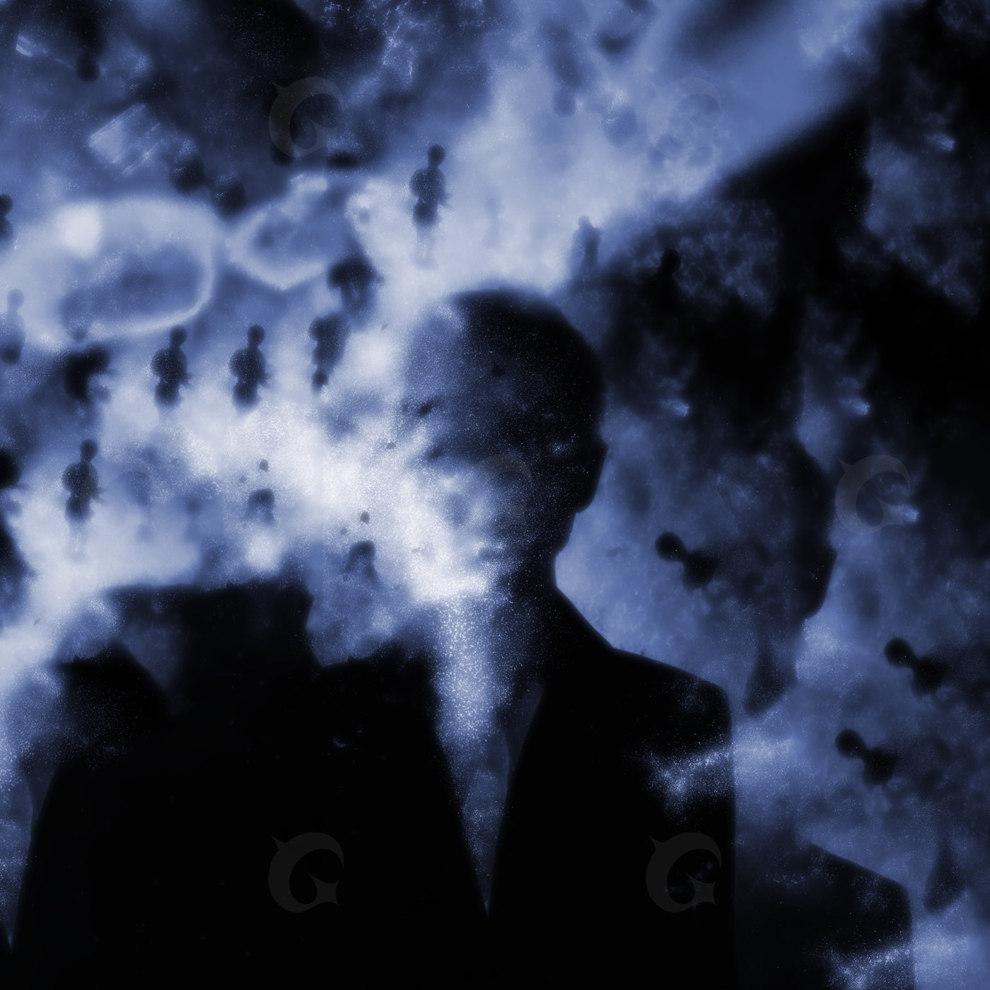 Silhouetted among spirits