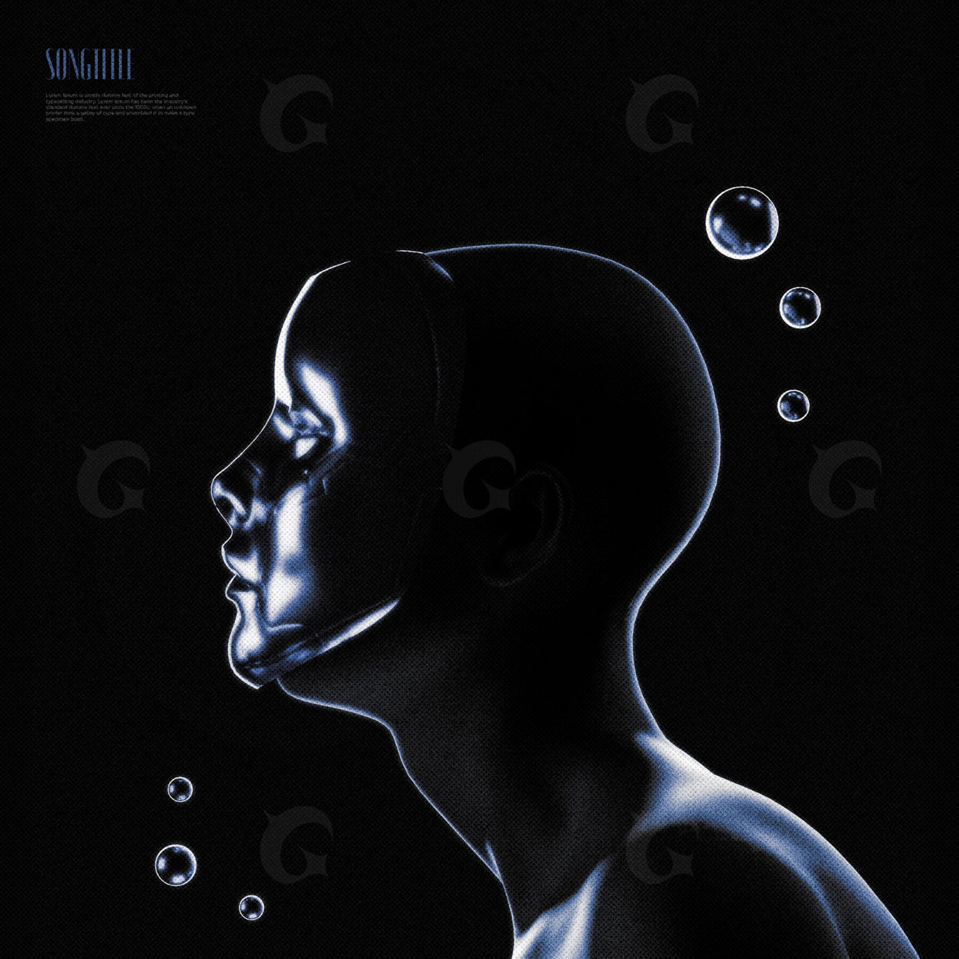 Silent bubble reflection