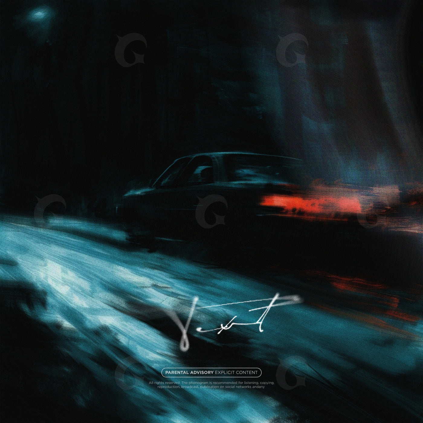 Midnight road chase