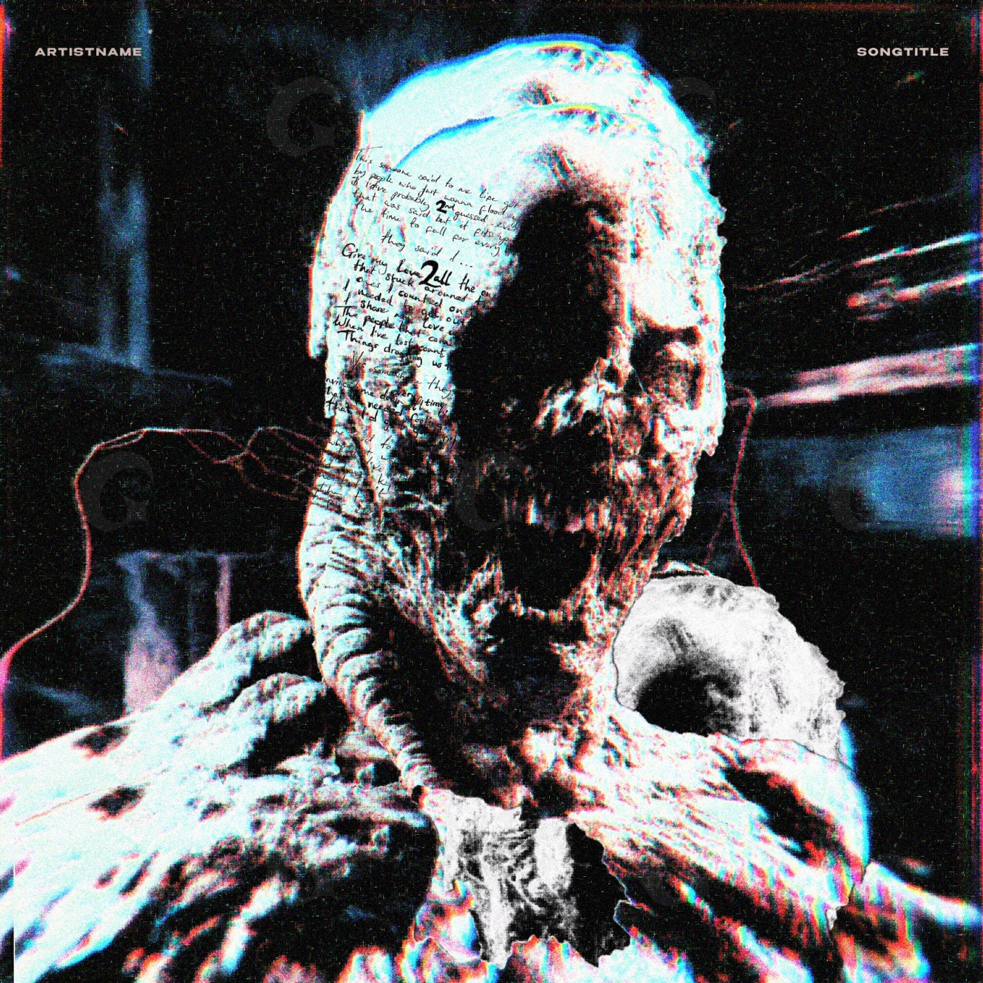 Hollow faced creature