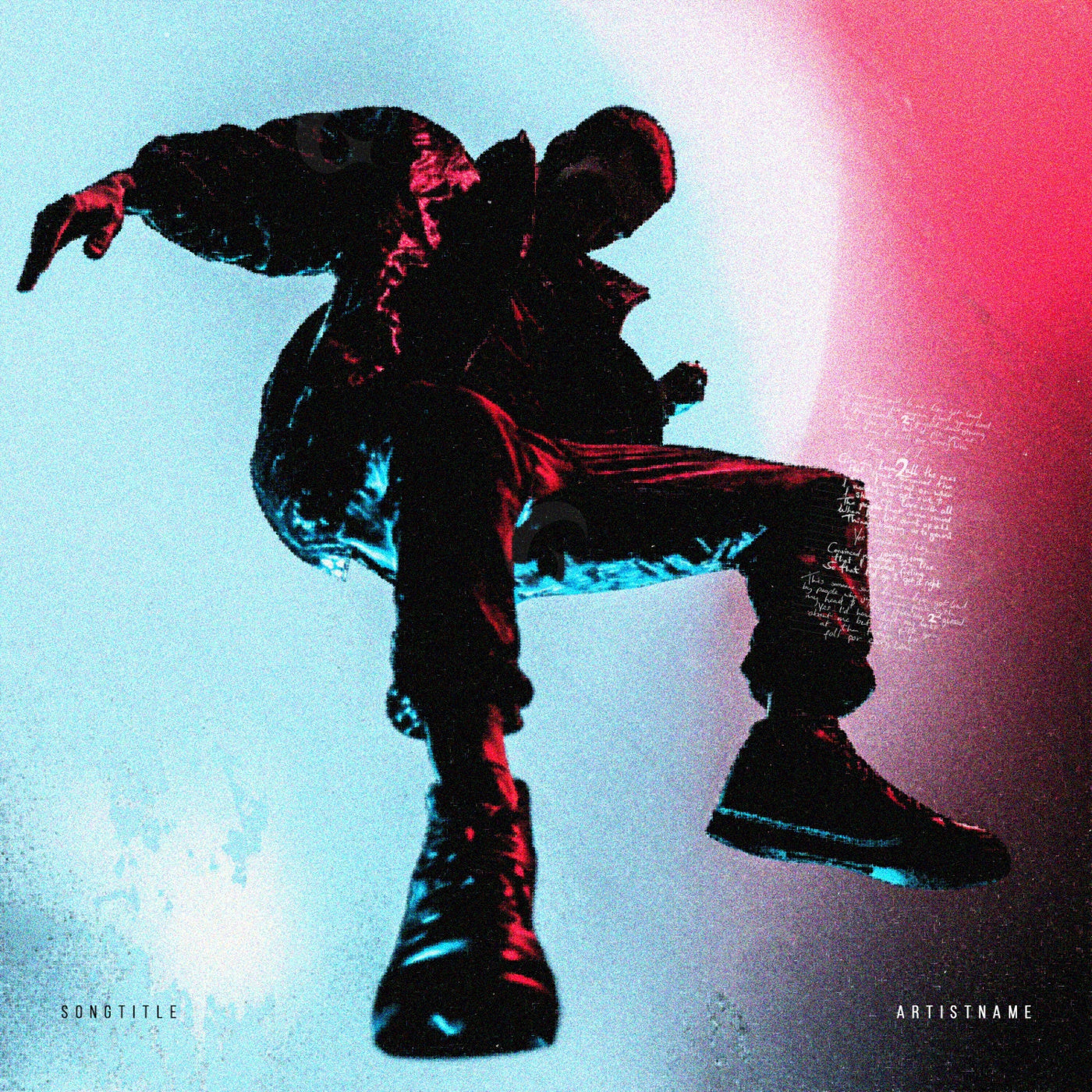 Levitating streetwise stranger